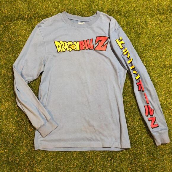 Dragon Ball Z Super Saiyan Saga Long Sleeve Graphic Tee - Picture 1 of 5